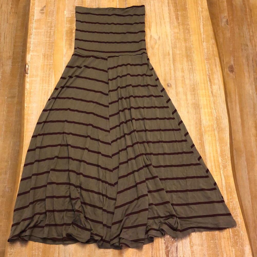 Strapless dress
